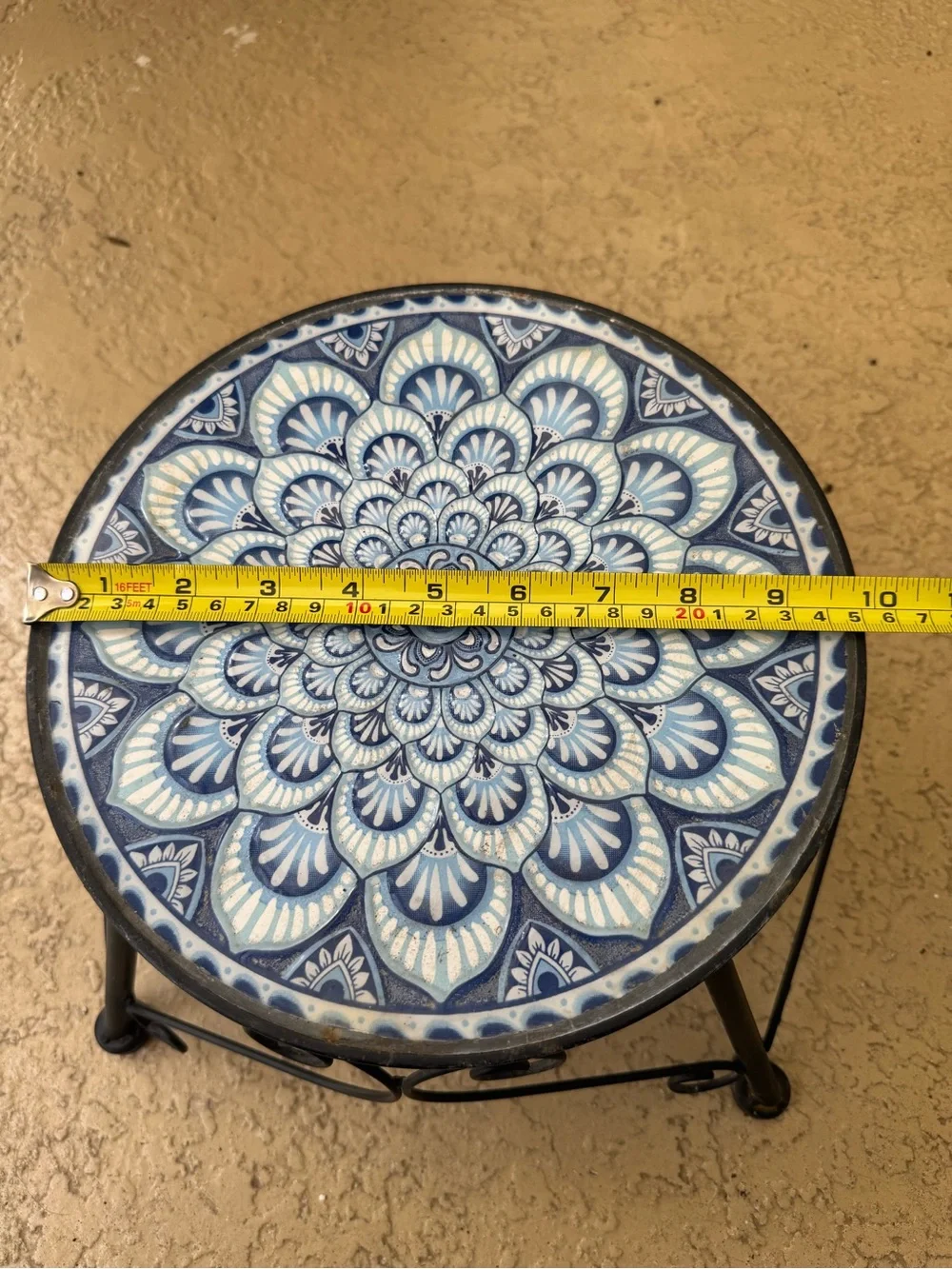 Zaer Ltd. International blue mandala